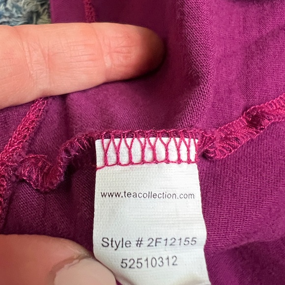 Tea Collection Mod Colorblock Dress- Color: Açaí - Picture 4 of 4